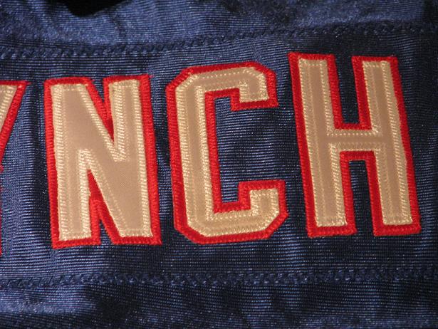 (image for)  6" Pre-Stitched Twill Letters (2 tone) 
